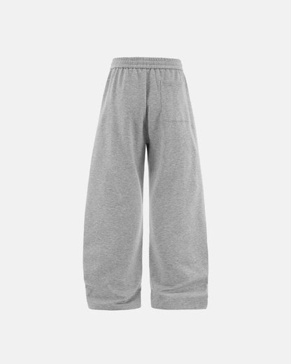 Solid Color Fleece Barrel Sweatpant | LCDEGO Streetwear