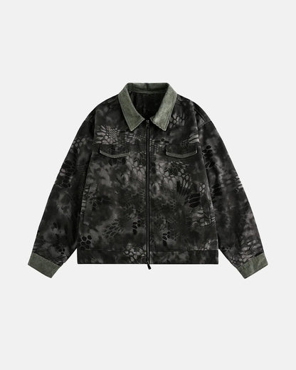 Snake Pattern Camouflage Jackets | LCDEGO Streetwear