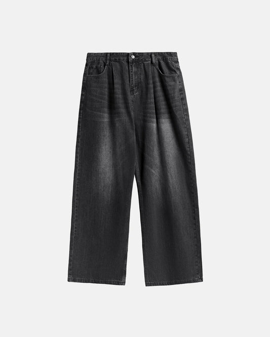 Chill Wide Leg Denim Pants | LCDEGO Streetwear