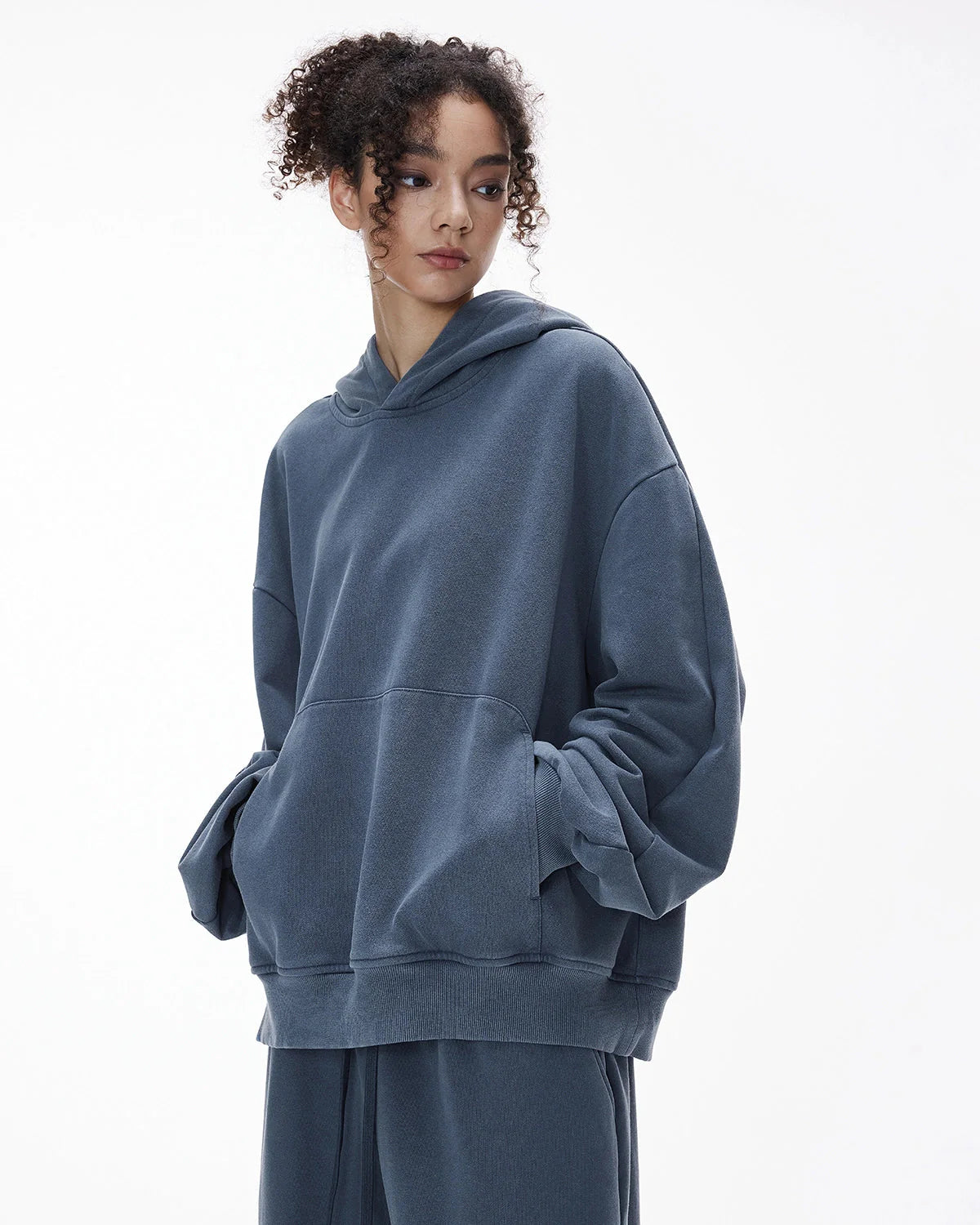 Garment Washed French Terry Hoodies | LCDEGO Streetwear