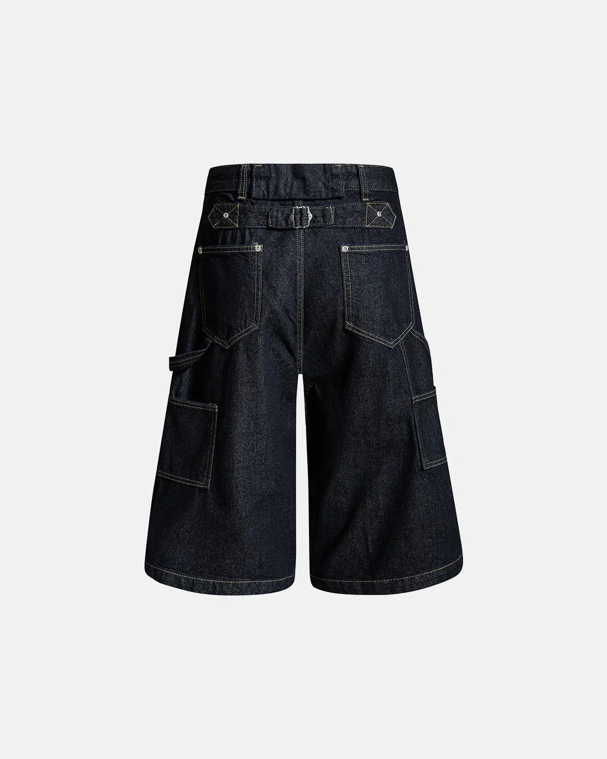 Deconstructed Wide leg Longline Jorts | LCDEGO Streetwear