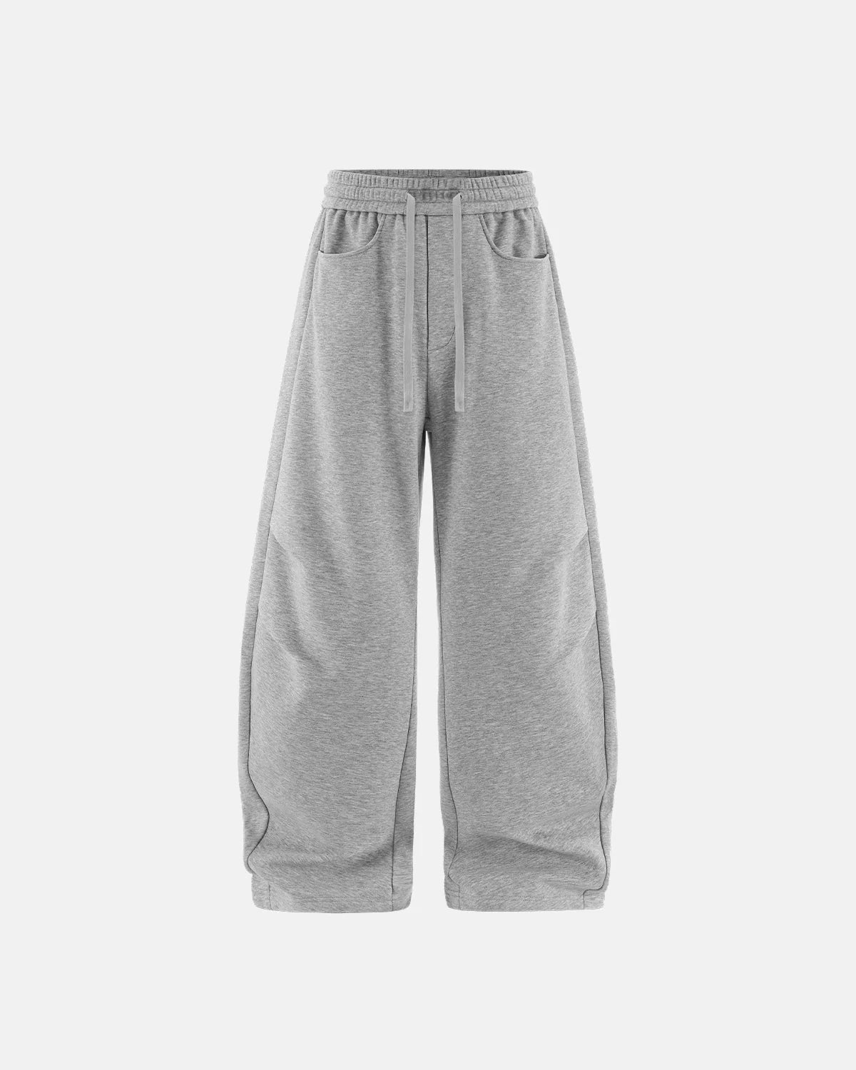 Solid Color Fleece Barrel Sweatpant | LCDEGO Streetwear