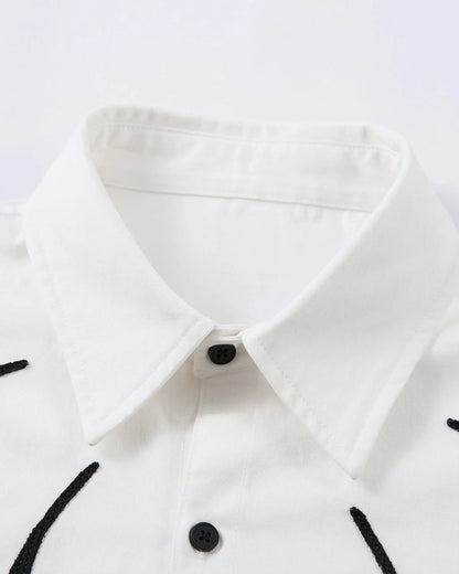 Layered Tribal Graphic Shirt | LCDEGO Streetwear