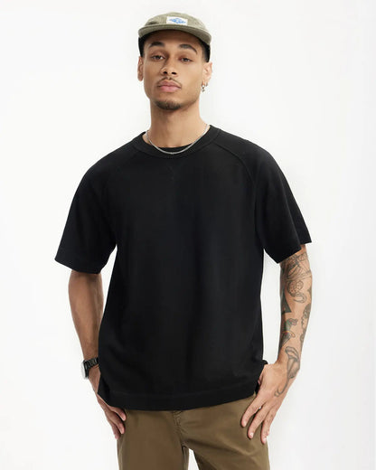 Linen Cotton Raglan Tees | LCDEGO Streetwear