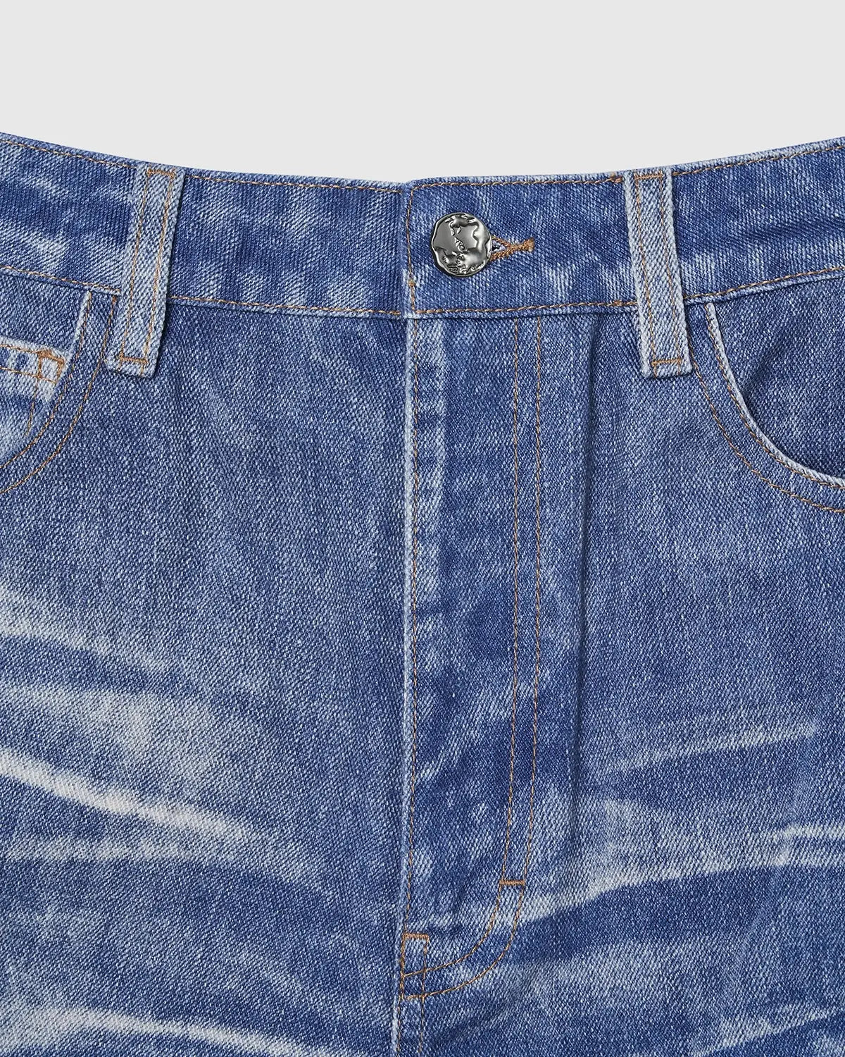 Digital Printing Denim Pants | LCDEGO Streetwear