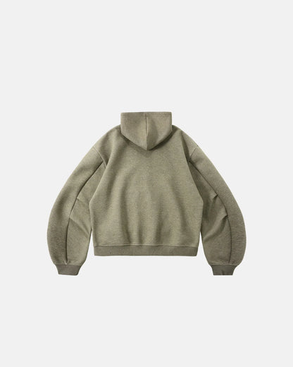 Contrast Color Liner Comfy Zip Up Hoodies | LCDEGO Streetwear