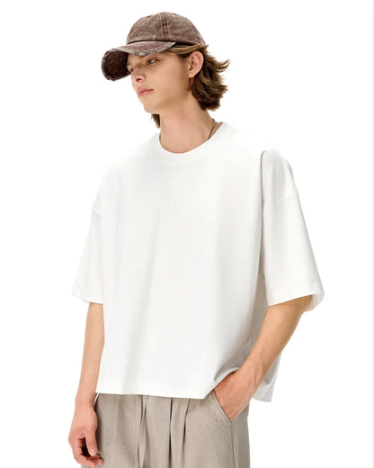 Blank Oversized Boxy Tees | LCDEGO Streetwear
