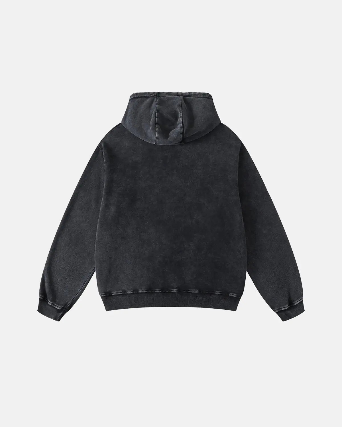 Acid Washed French Terry Hoodies | LCDEGO Streetwear