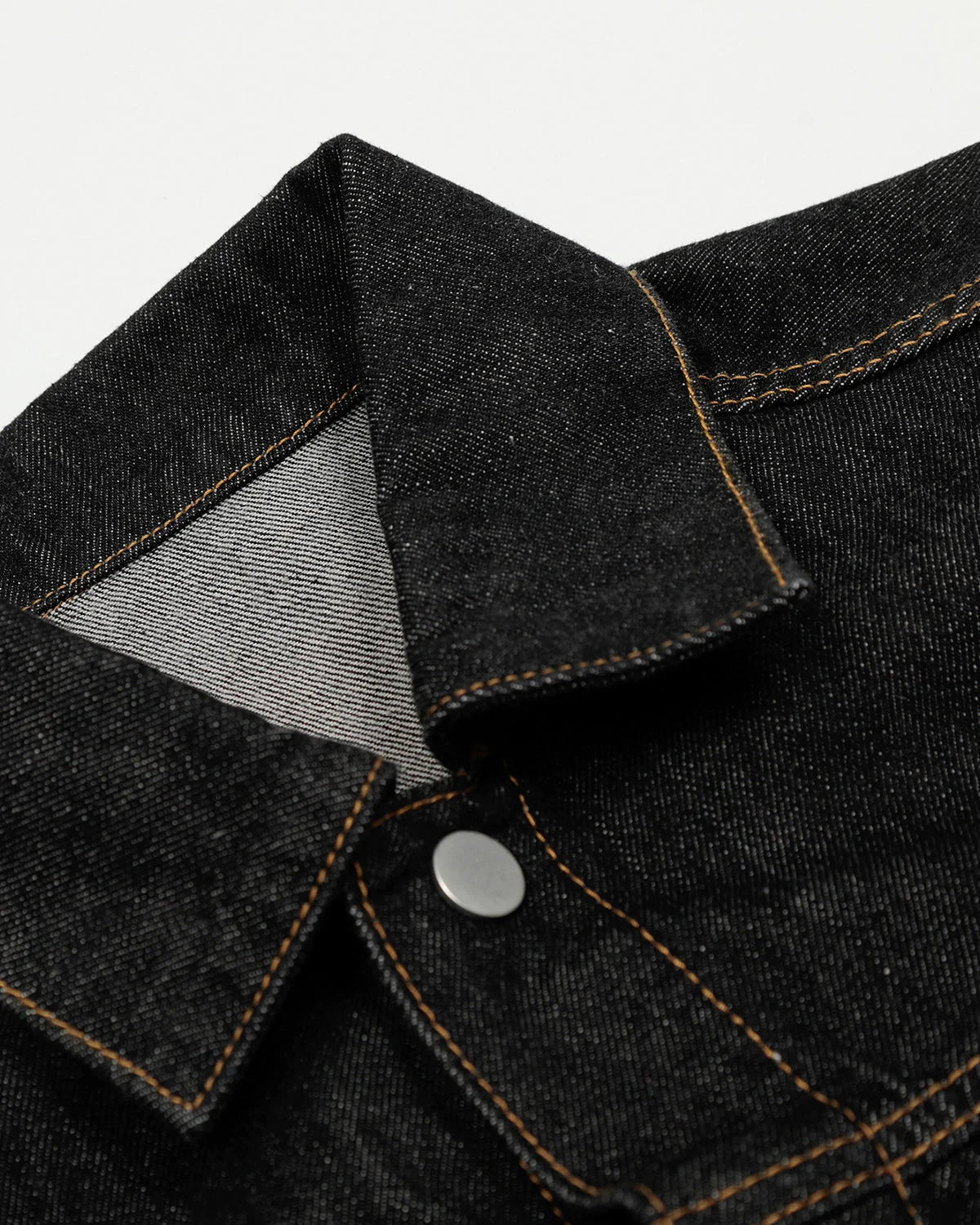 Black Multi Pockets Denim Jacket | LCDEGO Streetwear