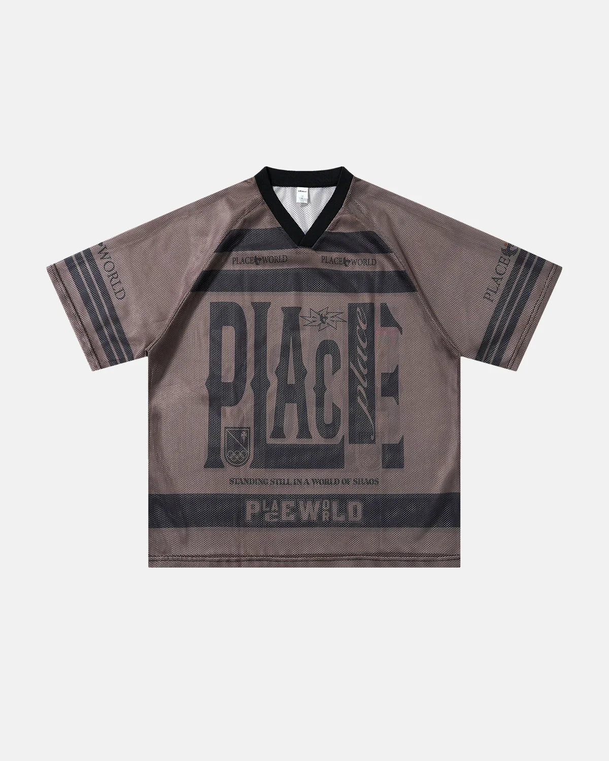 Oversized Letter Mesh Jersey | LCDEGO Streetwear
