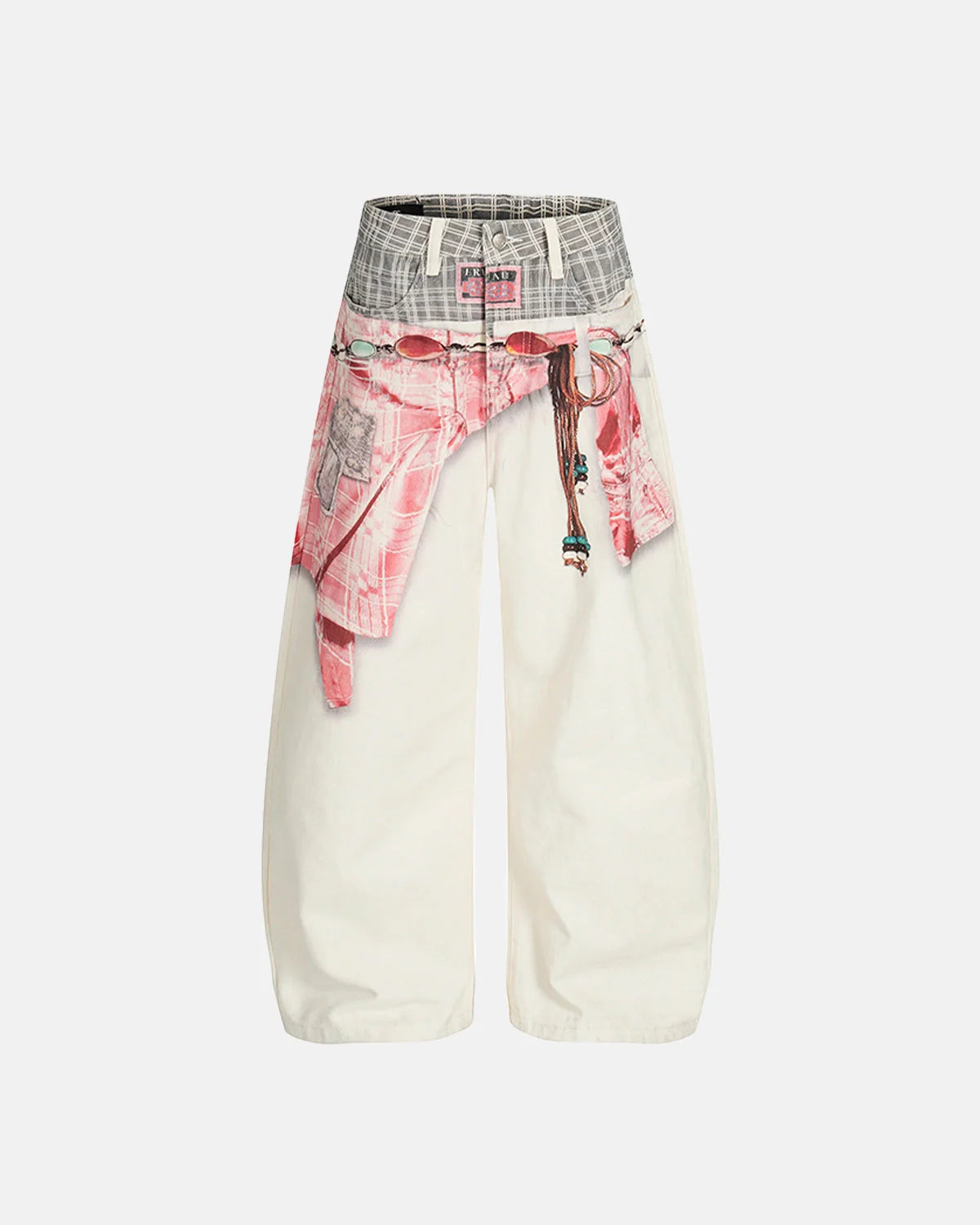 Digital Printing Baggy Jeans | LCDEGO Streetwear