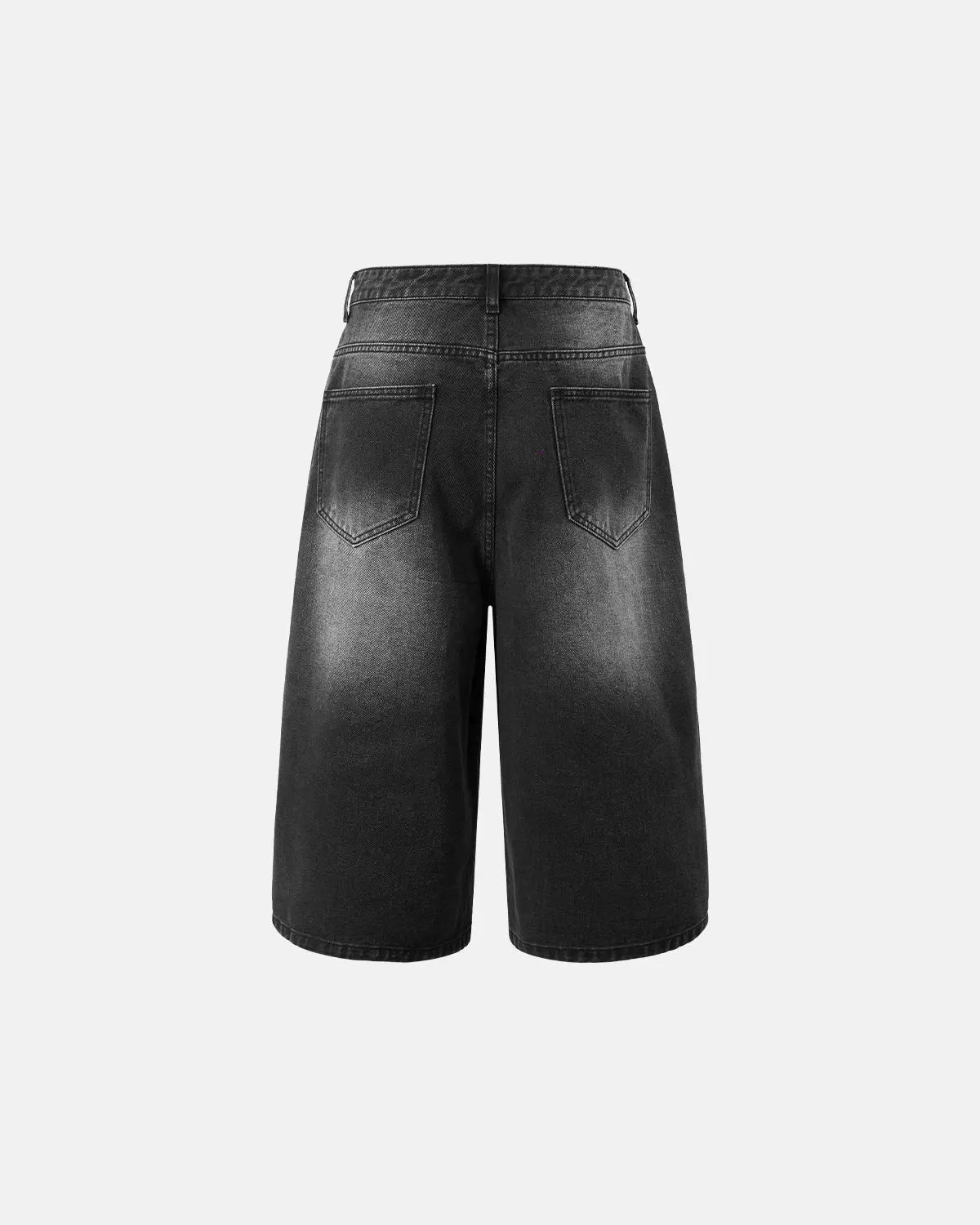 Washed Baggy Longline Jorts | LCDEGO Streetwear