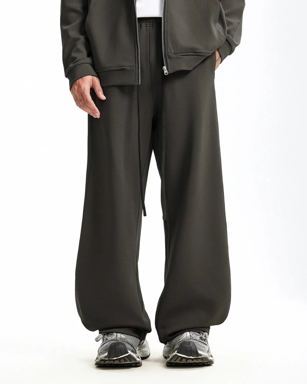 LCDEGO Grey Baggy Sweatpants