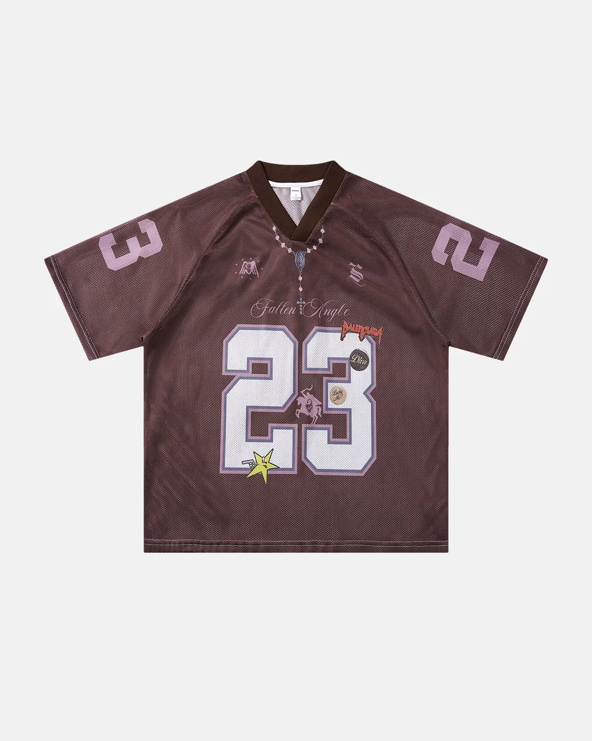 Number 23 Pink Mesh Jersey | LCDEGO Streetwear