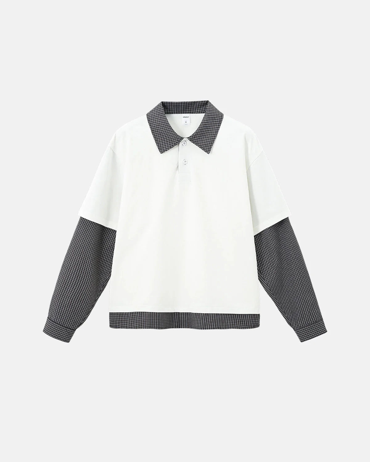 Plaid Patchwork Preppy Tees | LCDEGO Streetwear