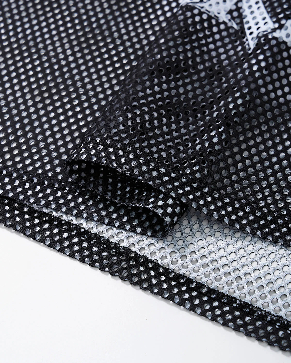 Graphic Mesh Oversized Jersey | LCDEGO Streetwear