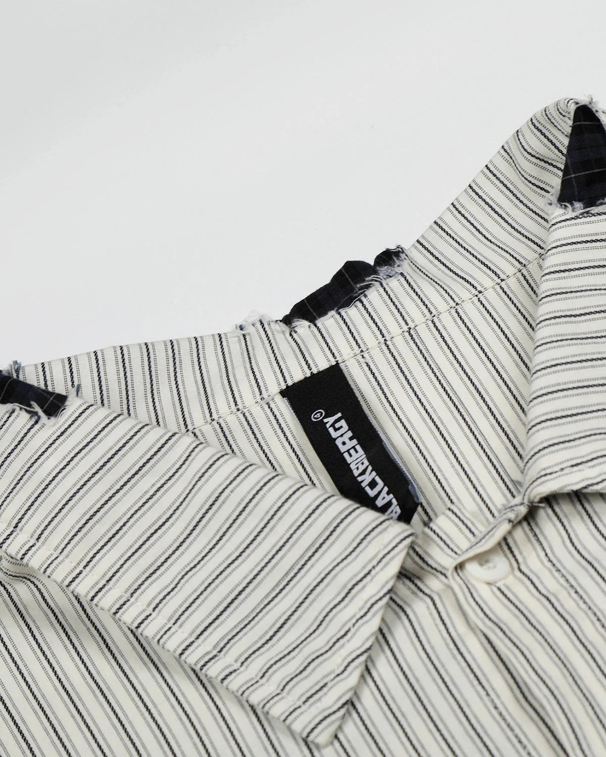 Graffiti Patch Striped Shirts | LCDEGO Streetwear