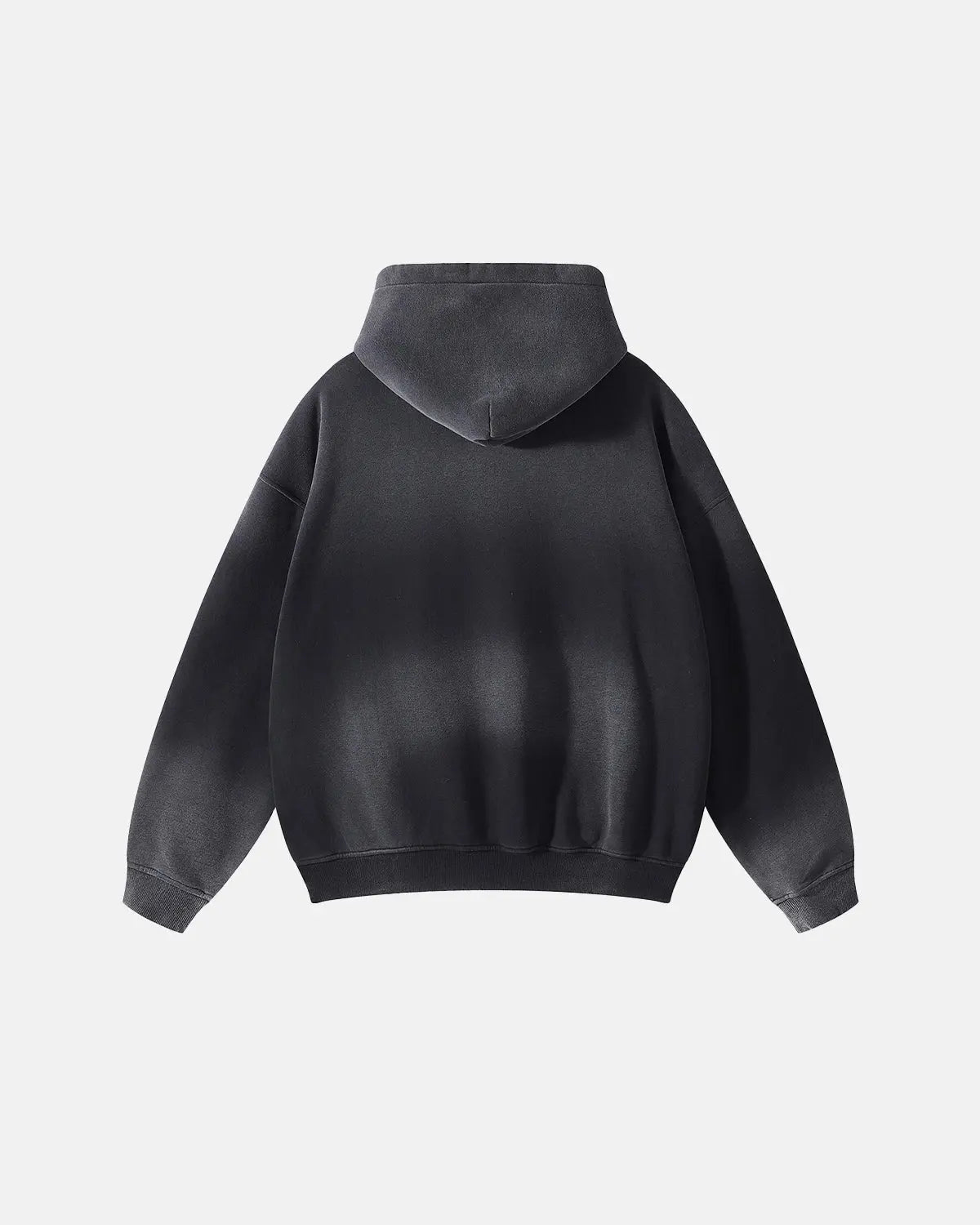 Monkey Wash Ripped Fleece Hoodies | LCDEGO Streetwear