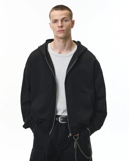French Terry Zip Up Hoodies | LCDEGO Streetwear