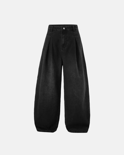 Acid Washed Super Baggy Jeans | LCDEGO Streetwear