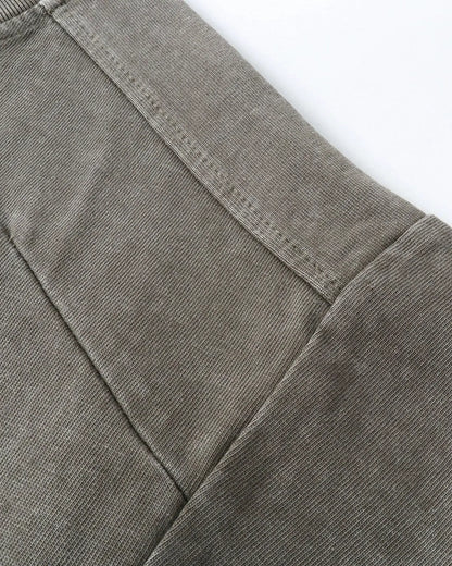 Stitching  Acid Wash Tank Tops  | LCDEGO Streetwear