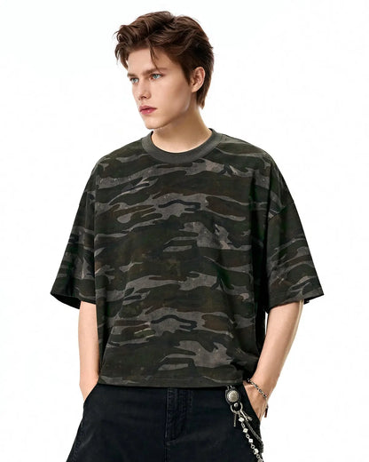 Boxy Camo Tees | LCDEGO Streetwear