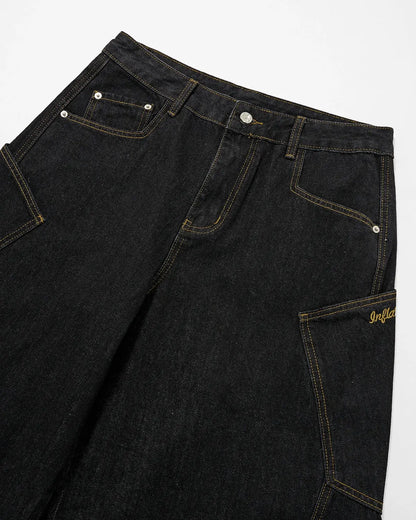 LCDEGO Super Raw Barrel Jeans | LCDEGO Streetwear