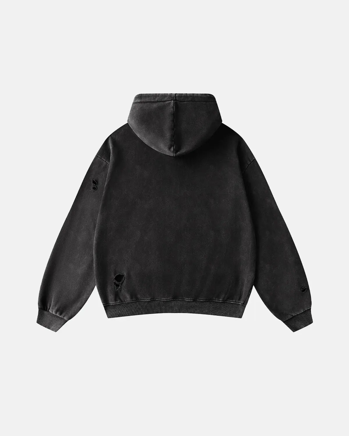 Ripped Acid Wash Hoodies | LCDEGO Streetwear