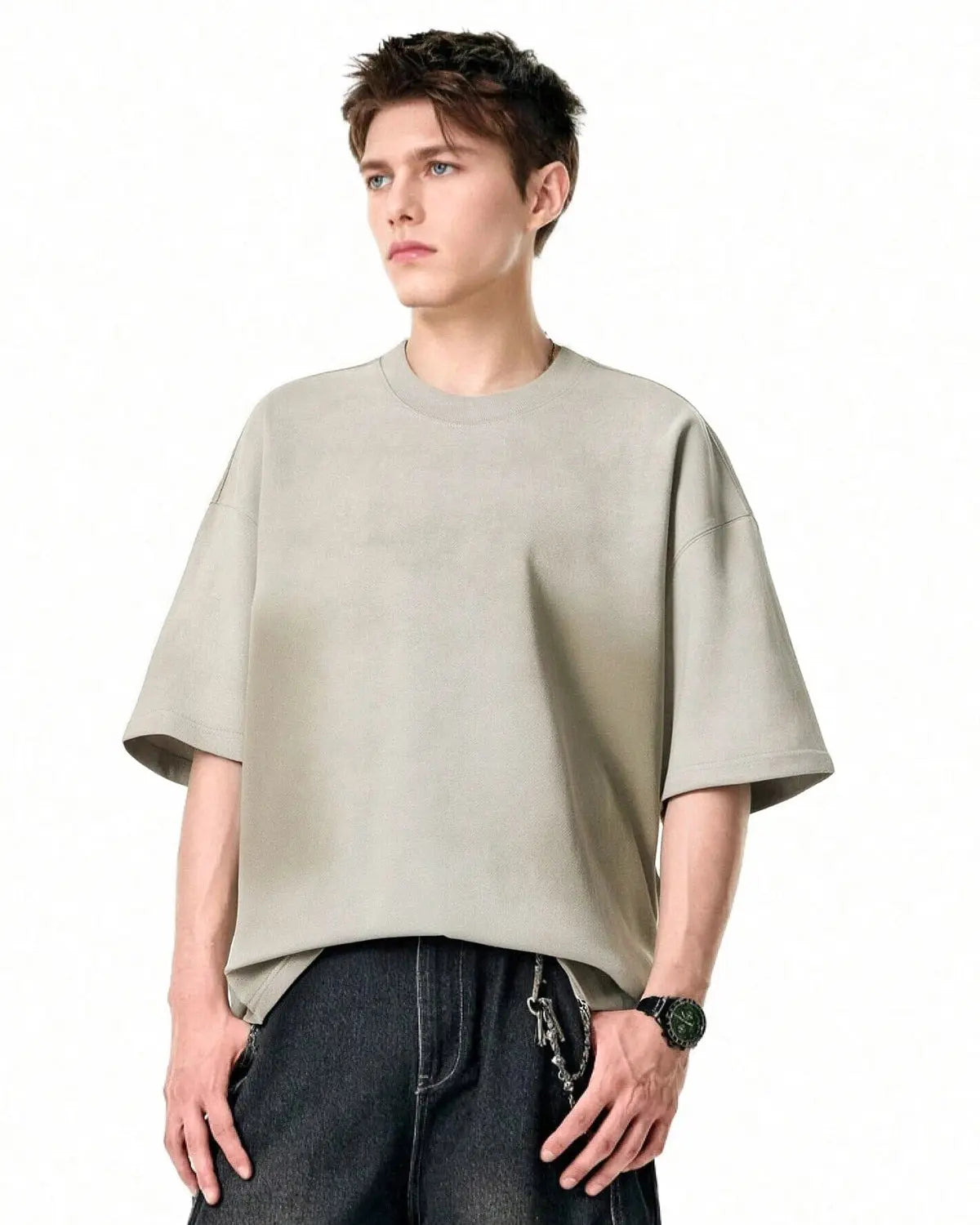Oversized Monkey Acid Wash Tee | LCDEGO Streetwear