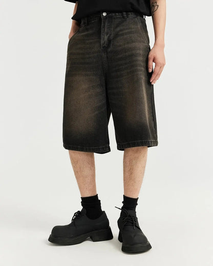 Retro Washed Jorts | LCDEGO Streetwear