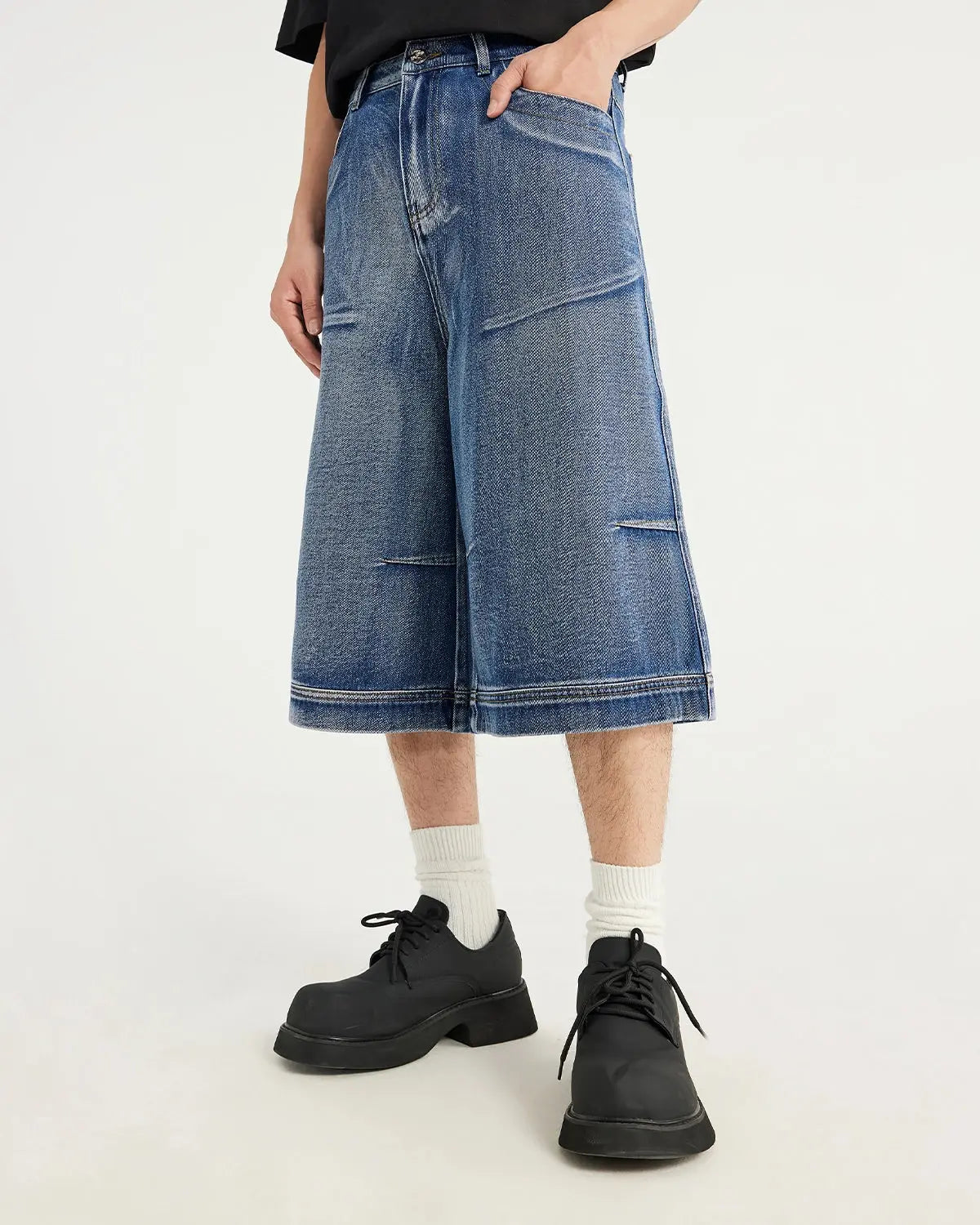 Acid Washed Jorts | LCDEGO Streetwear