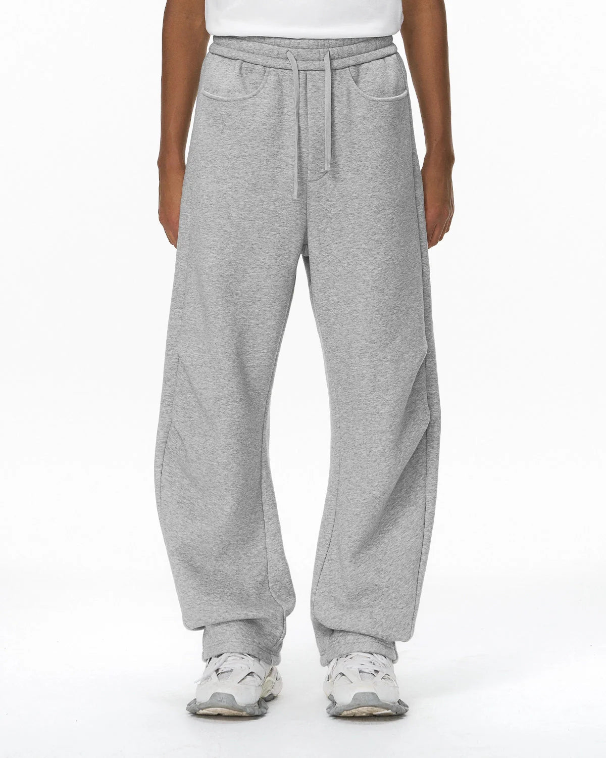 Solid Color Fleece Barrel Sweatpant | LCDEGO Streetwear