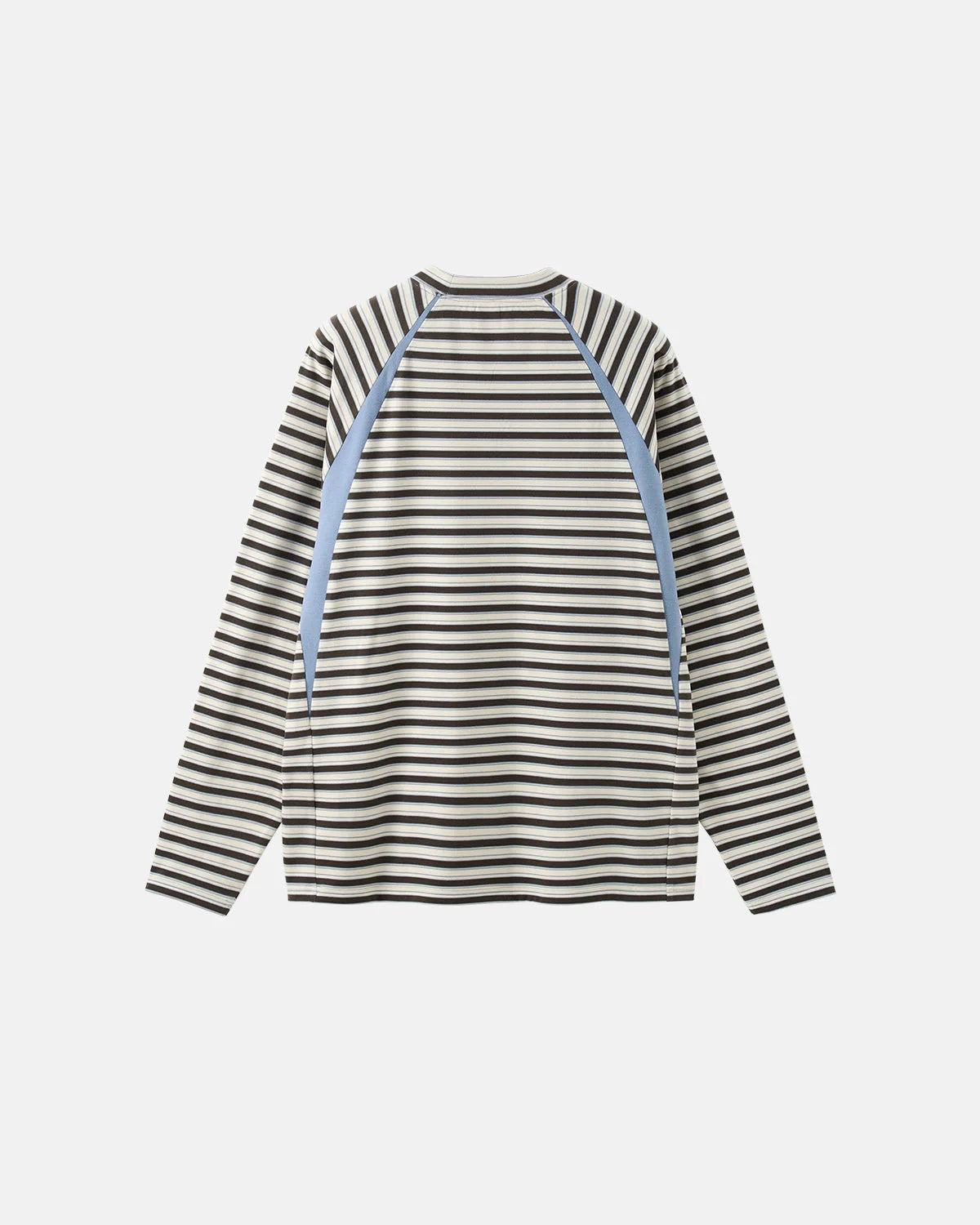 Patchwork Striped Long Sleeve Tees | LCDEGO Streetwear