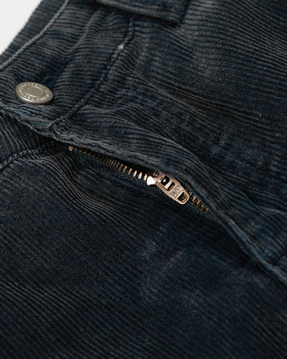Acid Washed Corduroy Cargo Barrel Pants | LCDEGO Streetwear