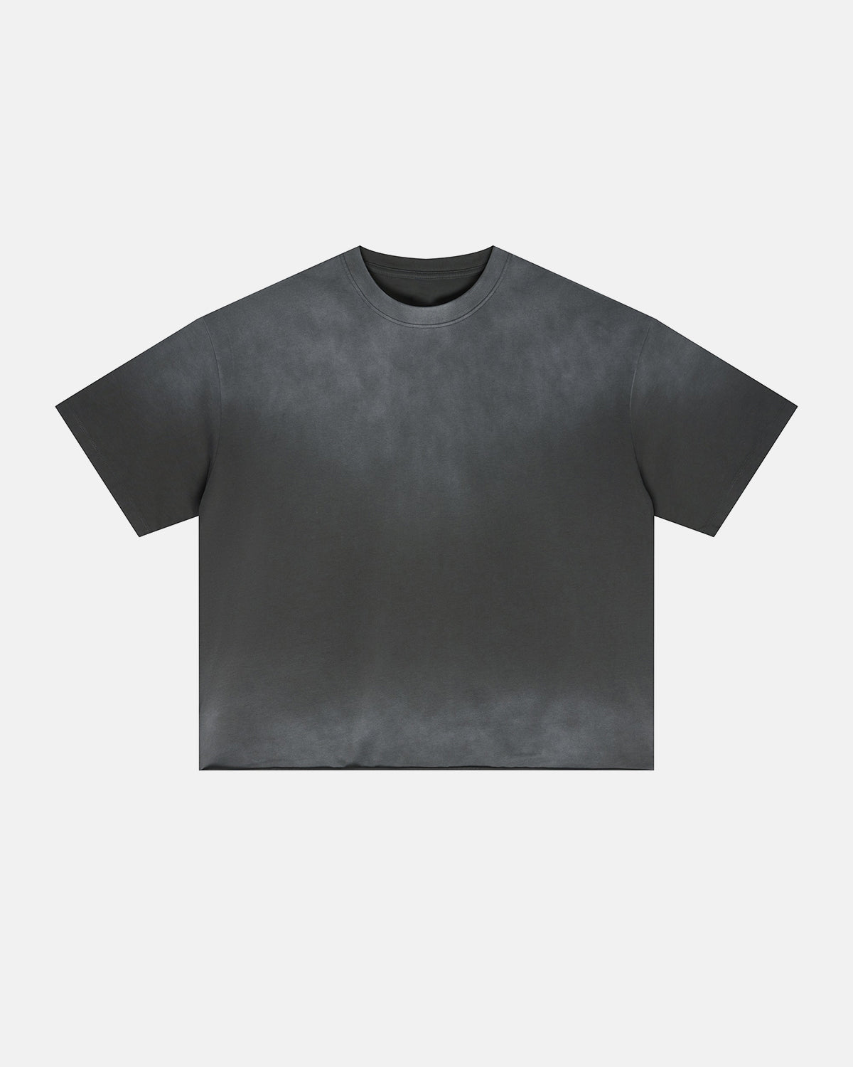 Monkey Washed Boxy Cropped T-Shirt | LCDEGO Streetwear