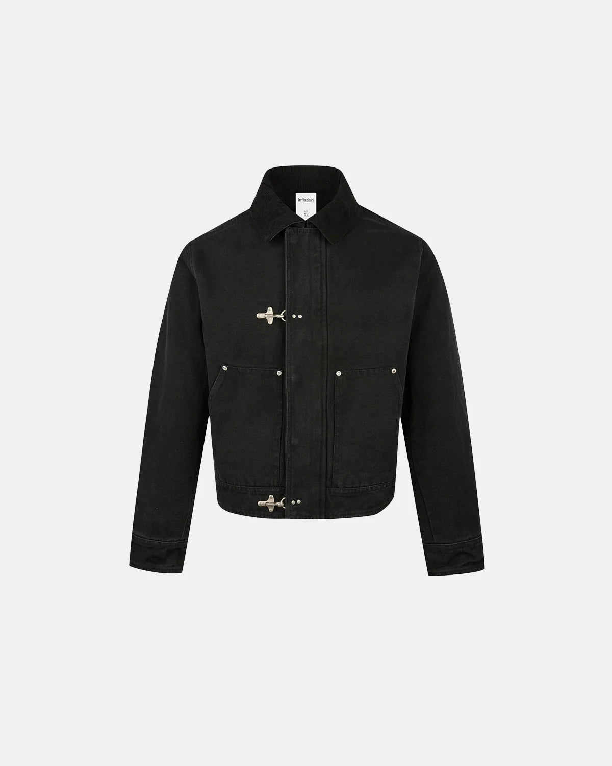 Patchwork Fireman Clasp Jacket | LCDEGO Streetwear