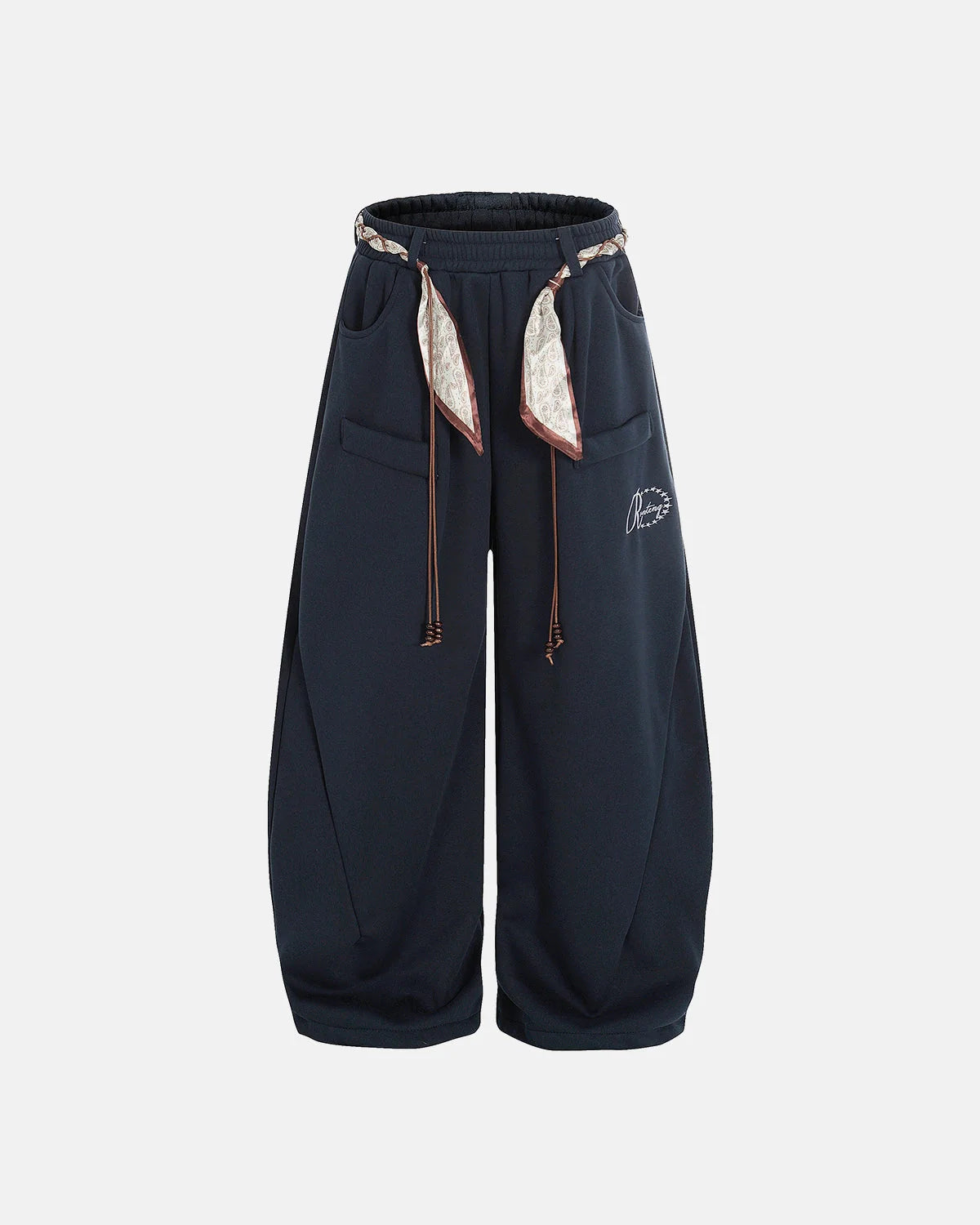 Drawstring Fleece Baggy Joggers | LCDEGO Streetwear