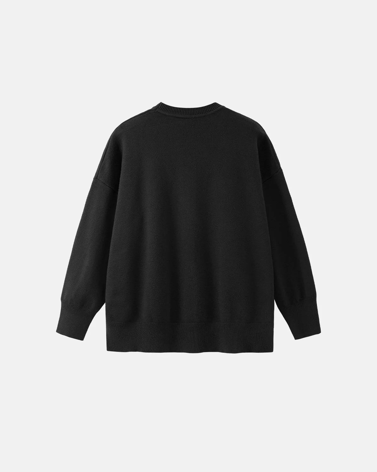 Crew Neck Knit Sweater| LCDEGO Streetwear