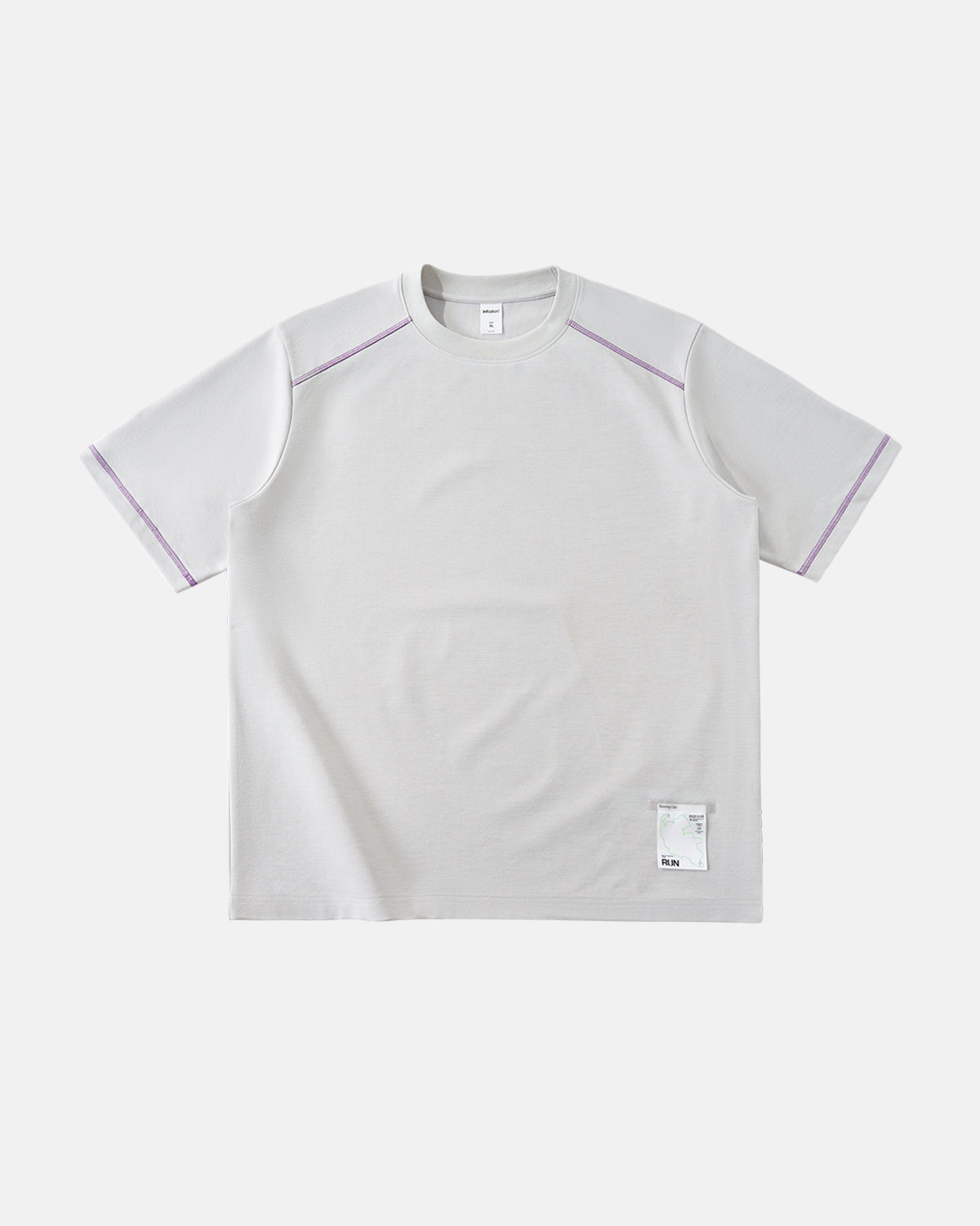 Contrast Stitching Activewear T Shirt | LCDEGO Streetwear