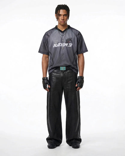 Athletic Panel Mesh Jersey | LCDEGO Streetwear