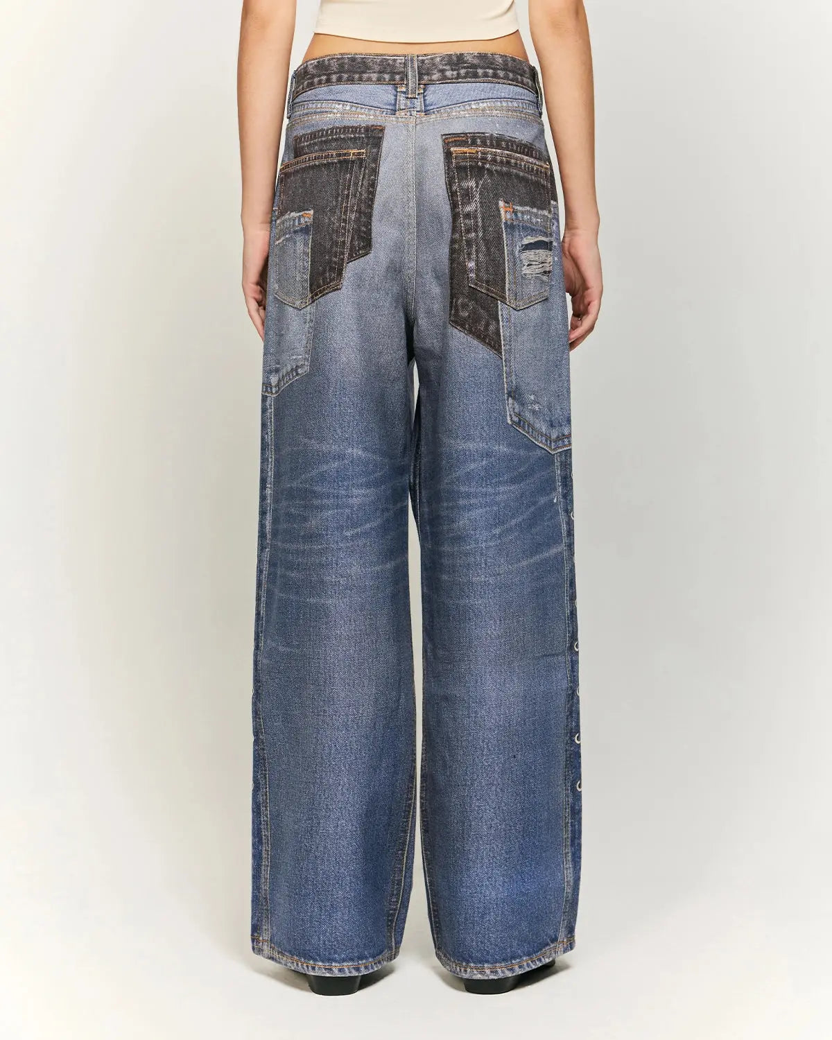 Digital Printing Baggt Jeans | Infaltion Streetwear