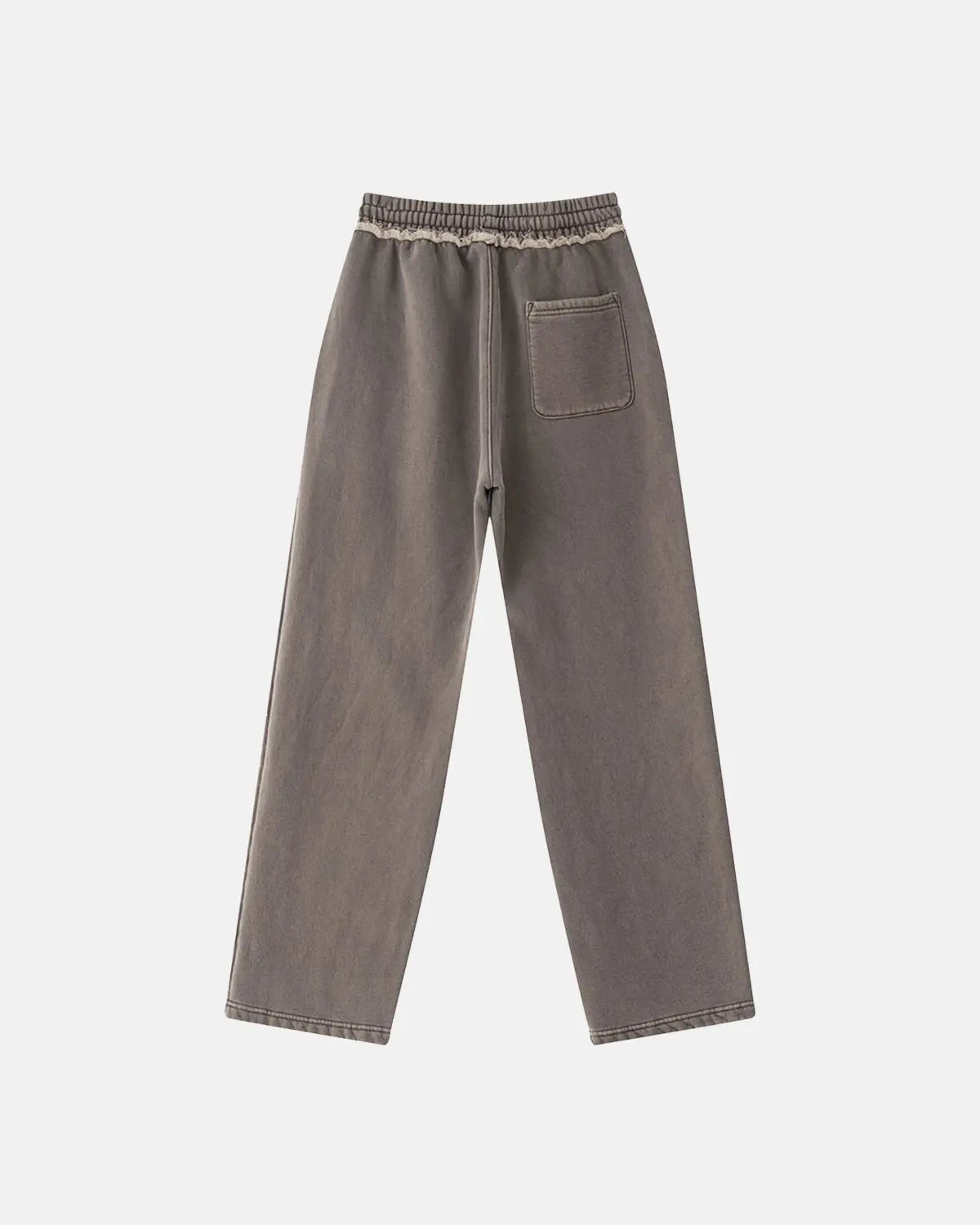 Wash Patchwork Straight Leg Sweatpants | LCDEGO Streetwear