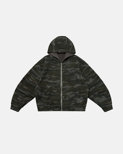 Camo Reversible  Zip Up Jackets | LCDEGO Streetwear