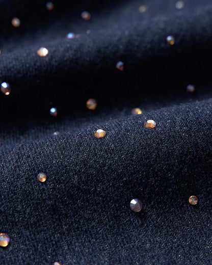Colorful Rhinestones Ballon?jeans | LCDEGO Streetwear