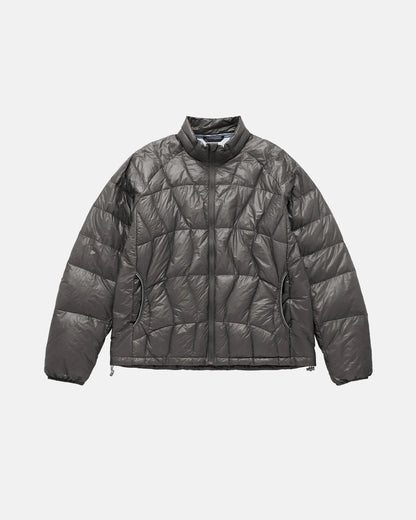 High-loft Sorona down puffer jacket lightweight travel outerwear streetwear