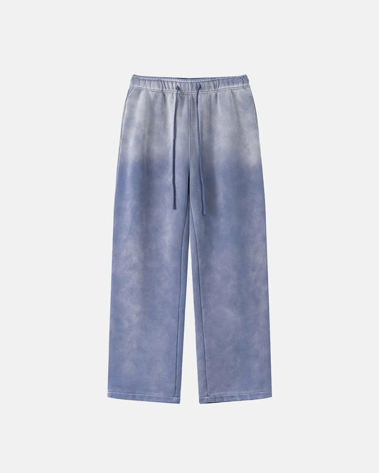Straight-Leg Acid Wash Sweatpants | LCDEGO Streetwear