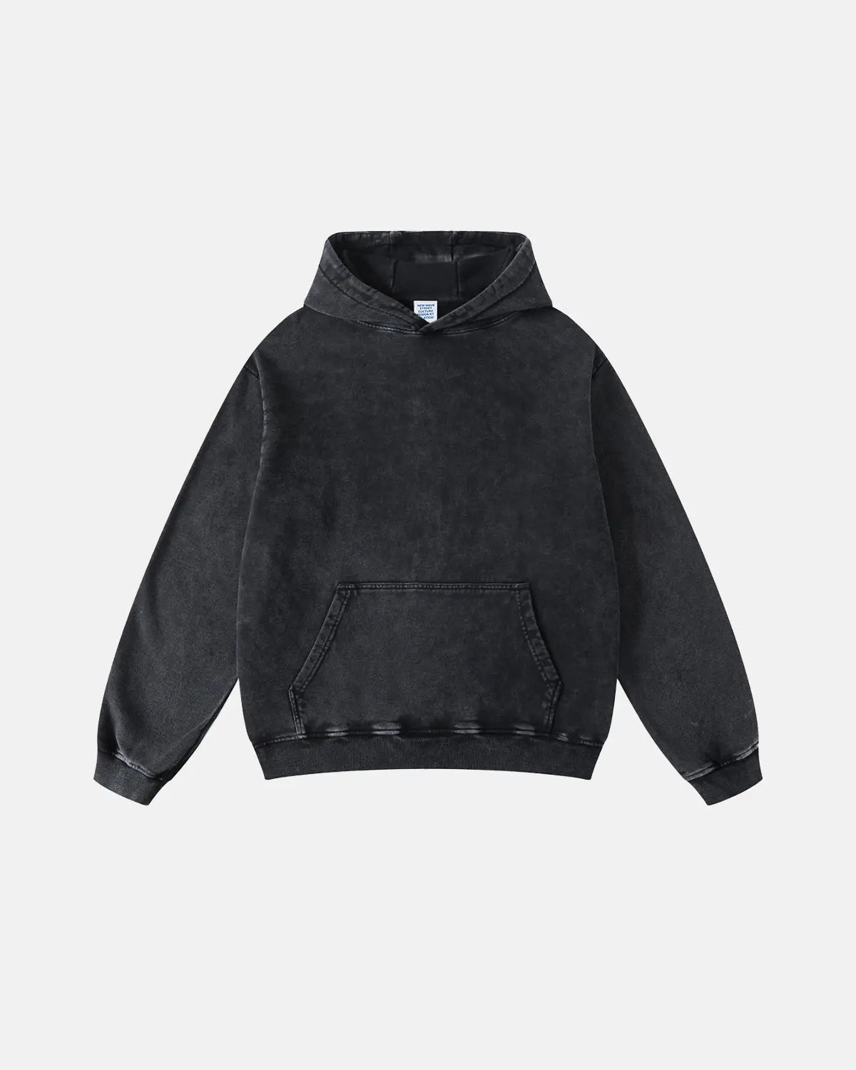 Acid Washed French Terry Hoodies | LCDEGO Streetwear