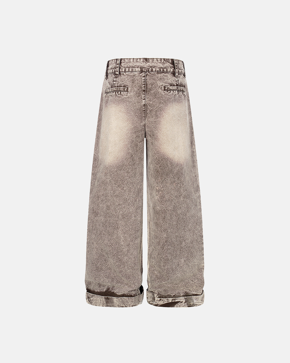Retro Washed Wide Leg Baggy Jeans | LCDEGO Streetwear