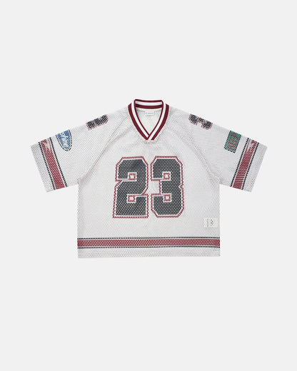 23 Jersey Mesh Print Tee | LCDEGO Streetwear