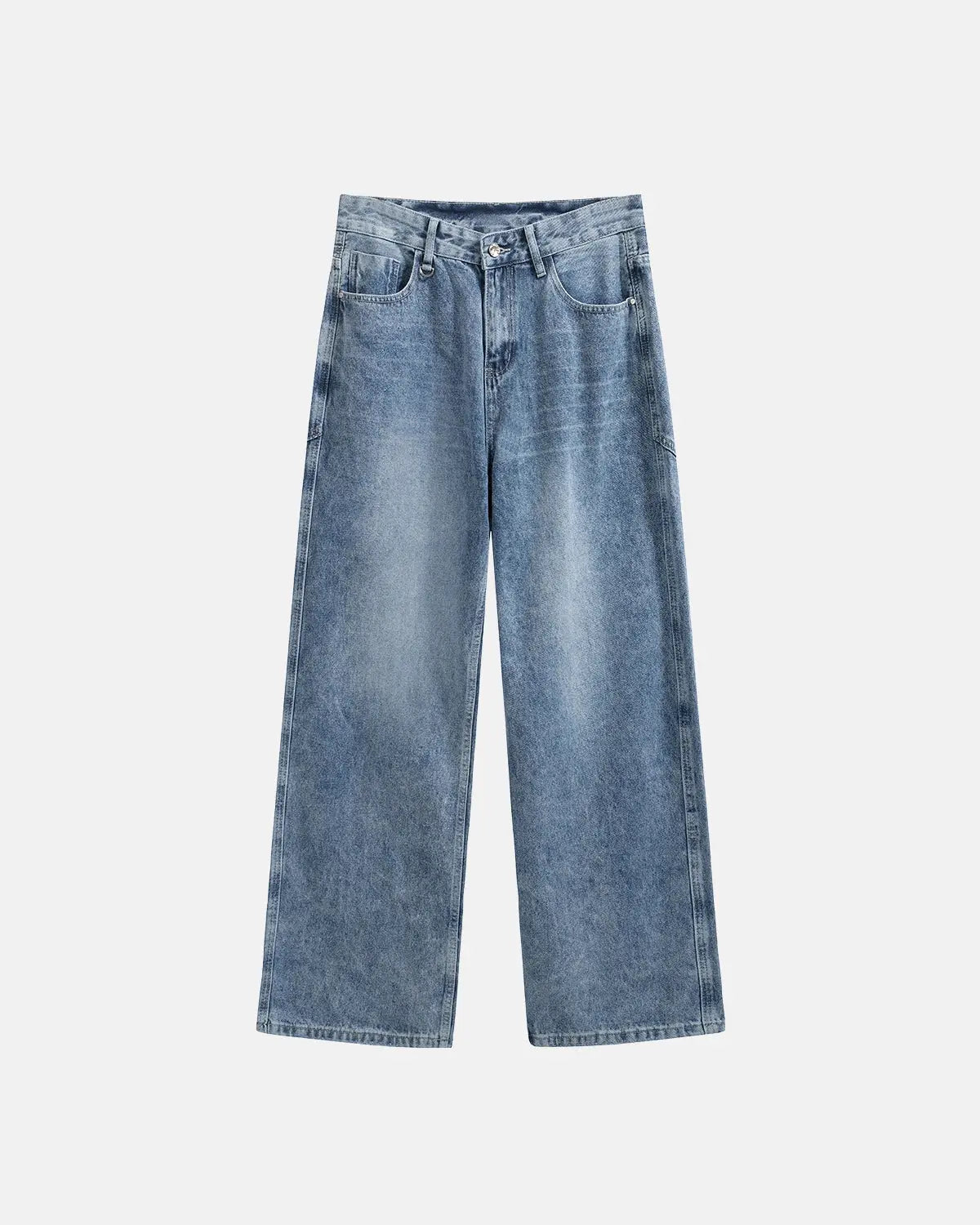 LCDEGO Blue Washed Baggy Jeans